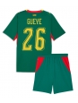 Otroške Nogometnih dresov Senegal Pape Gueye #26 Gostujoči SP 2026 Kratki rokavi (+ hlače)